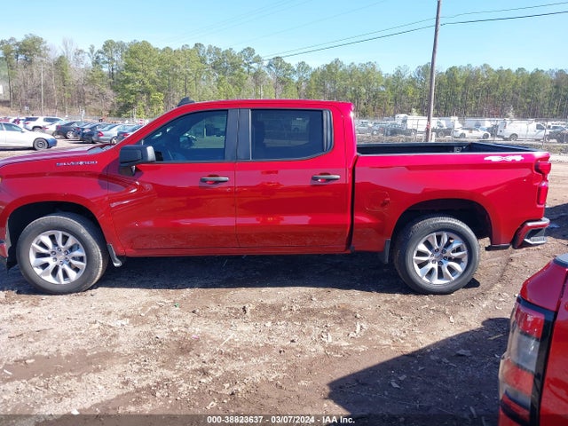 Chevrolet Silverado 1500 4wd  Short Bed Custom 2021 3GCPYBEK9MG157900 Image 14