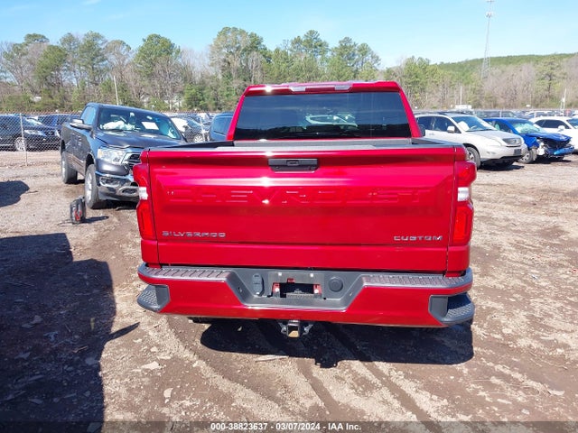 Chevrolet Silverado 1500 4wd  Short Bed Custom 2021 3GCPYBEK9MG157900 Image 16