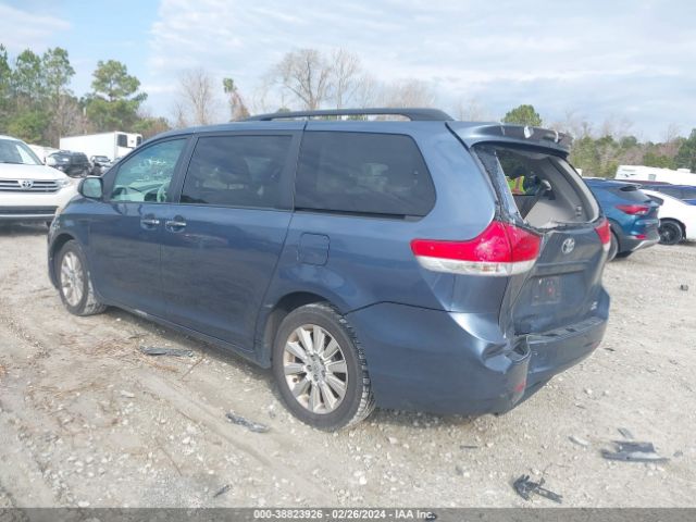 5TDDK3DC9ES080596 Toyota Sienna Xle 7 Passenger