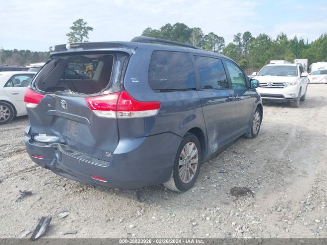 5TDDK3DC9ES080596 Toyota Sienna Xle 7 Passenger