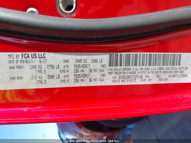 Dodge 2017 2017 3C4PDCAB7HT676108 Image 26