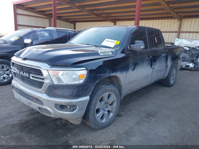 RAM 1500 Big Horn  4x4 5'7 Box 2020 1C6SRFFT4LN350460 Image 2