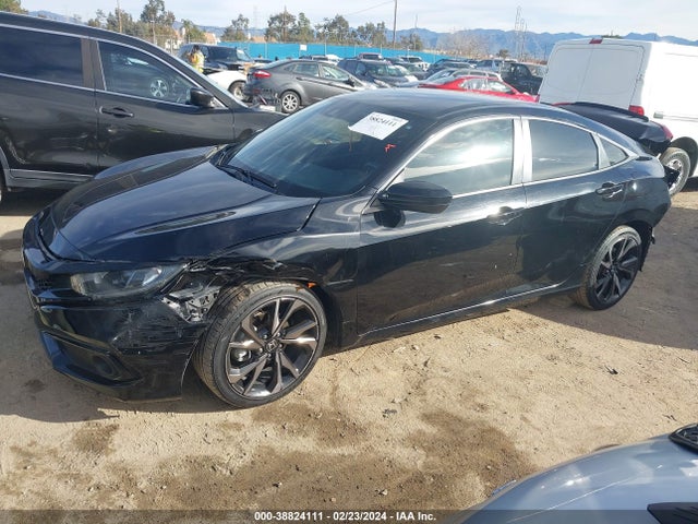 Honda Civic Sport 2020 2HGFC2F88LH511645 Image 2