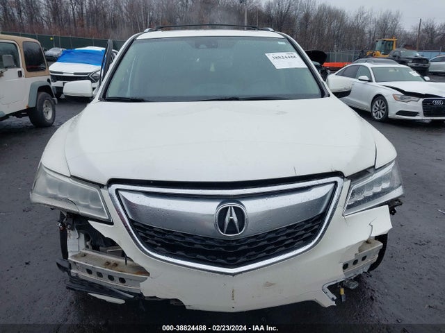 Продажа на аукционе авто 2014 Acura Mdx Technology Package, vin: 5FRYD3H44EB016452, номер лота: 38824488