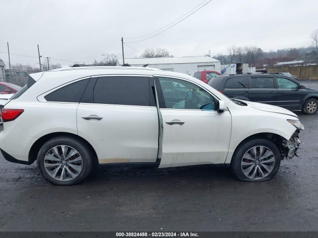 Продажа на аукционе авто 2014 Acura Mdx Technology Package, vin: 5FRYD3H44EB016452, номер лота: 38824488