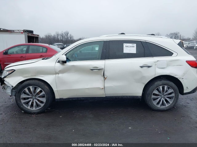 Продажа на аукционе авто 2014 Acura Mdx Technology Package, vin: 5FRYD3H44EB016452, номер лота: 38824488