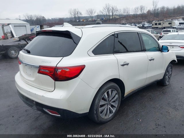 Продажа на аукционе авто 2014 Acura Mdx Technology Package, vin: 5FRYD3H44EB016452, номер лота: 38824488