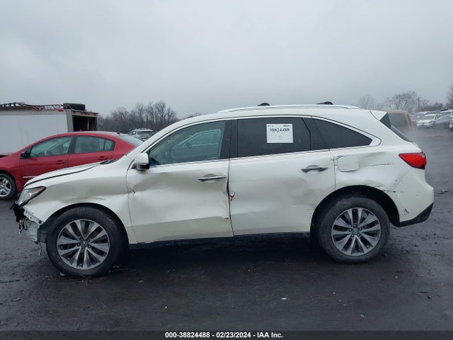 Продажа на аукционе авто 2014 Acura Mdx Technology Package, vin: 5FRYD3H44EB016452, номер лота: 38824488