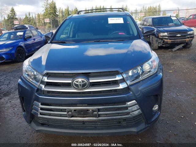 2019 TOYOTA HIGHLANDER LIMITED VIN: 5TDDZRFH7KS982392