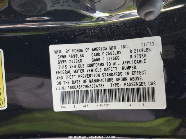 19UUA8F28EA004788 Acura Tl 3.5