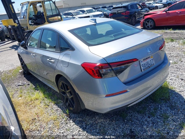 Honda Civic Sport 2022 2HGFE2F57NH568664 Image 3