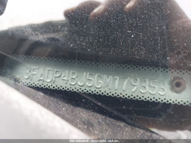 3FADP4BJ5GM179353 Ford FIESTA SE