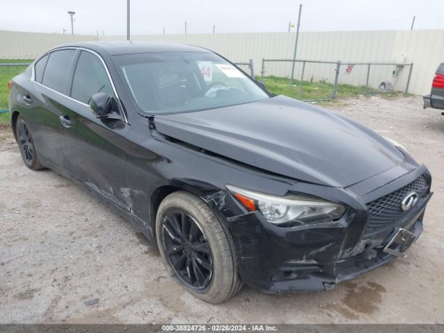 Продаж на аукціоні авто 2016 Infiniti Q50 3.0t Premium, vin: JN1EV7AP1GM302429, номер лоту: 38824726