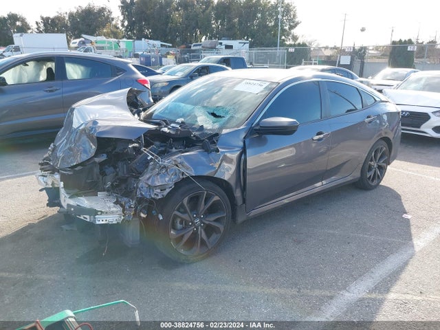 Honda Civic Sport 2020 19XFC2F8XLE213611 Image 2