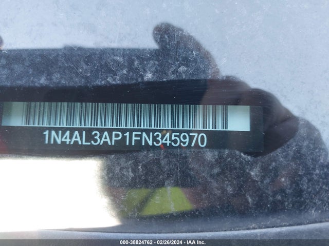 Nissan Altima 2.5 S 2015 1N4AL3AP1FN345970 Image 9