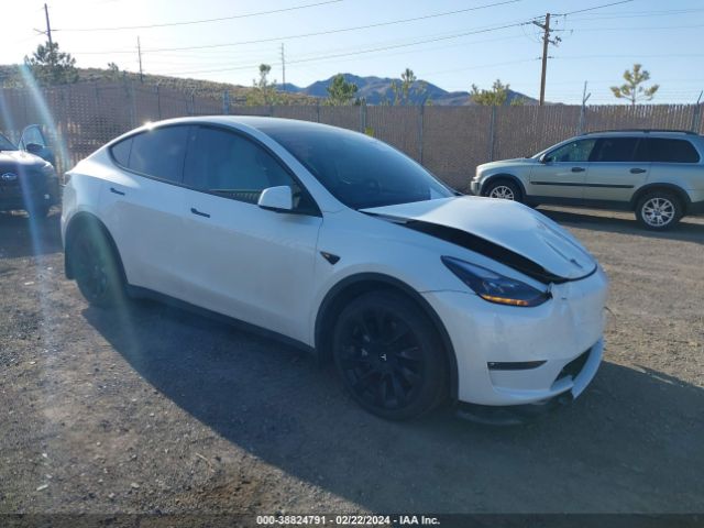 2023 Tesla Model Y Awd/long Range Dual Motor All-wheel Drive მანქანა იყიდება აუქციონზე, vin: 7SAYGAEE4PF640364, აუქციონის ნომერი: 38824791