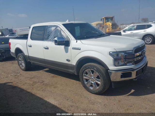 Auction sale of the 2020 Ford F-150 King Ranch, vin: 1FTEW1E42LFB53826, lot number: 38824961