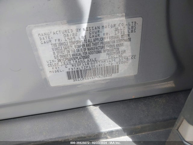 Nissan Kicks Sr Xtronic Cvt 2023 3N1CP5DVXPL470502 Image 9