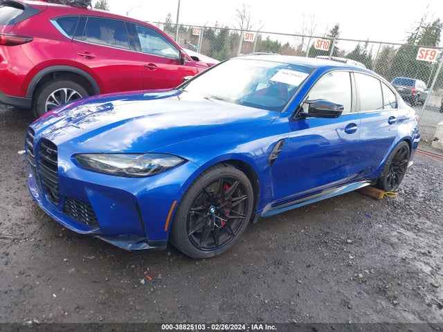 BMW M3 Competition Xdrive 2022 WBS43AY07NFM09712 Image 2