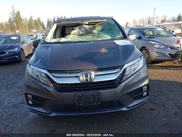 2018 HONDA ODYSSEY EX-L VIN: 5FNRL6H77JB076532