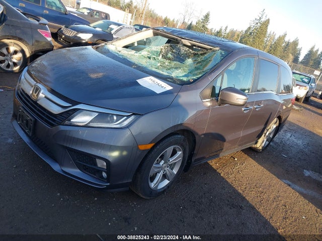 2018 HONDA ODYSSEY EX-L VIN: 5FNRL6H77JB076532