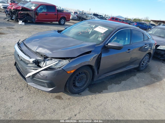 Honda Civic Lx 2017 2HGFC2F59HH557384 Image 2