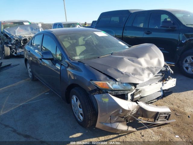 Auction sale of the 2012 Honda Civic Lx, vin: 19XFB2F50CE100517, lot number: 38825283