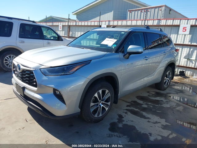 Toyota Highlander Hybrid Xle 2021 5TDGARAH2MS011699 Image 2