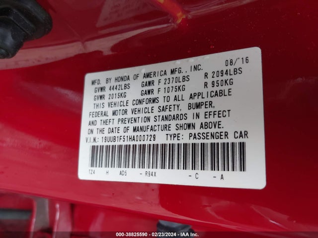 Acura Tlx Technology Package 2017 19UUB1F51HA000729 Image 9