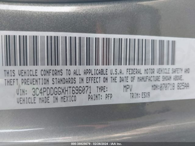 3C4PDDGGXHT696071 Dodge Journey Crossroad Awd