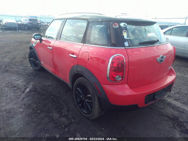 2011 MINI COOPER COUNTRYMAN WMWZB3C58BWM01433 Photo 2