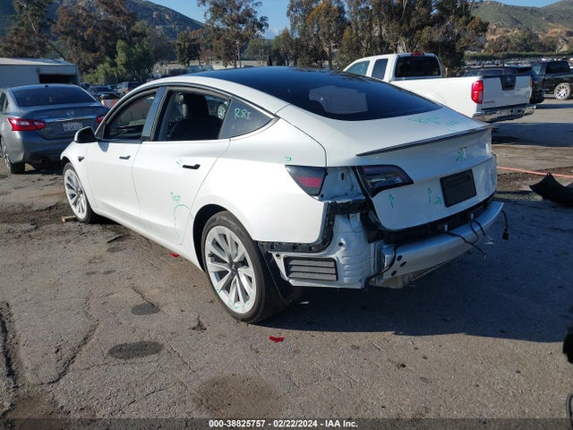 Tesla Model 3 Rear-wheel Drive 2022 5YJ3E1EA9NF296697 Image 3