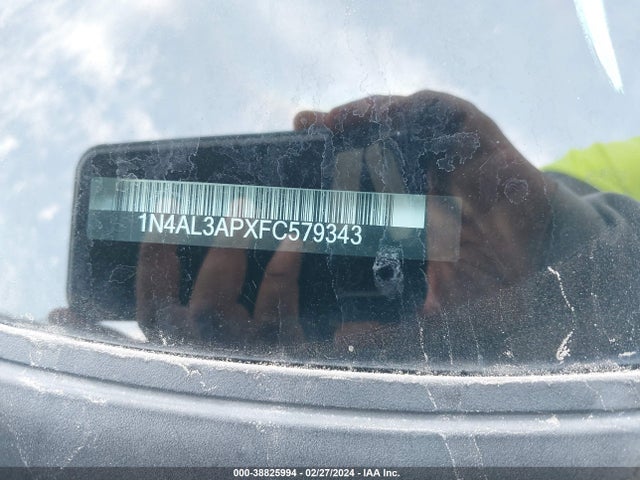 Nissan Altima 2.5 S 2015 1N4AL3APXFC579343 Image 9