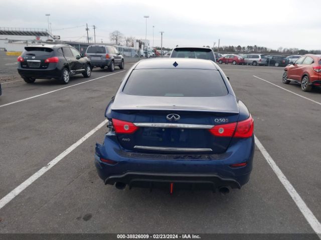 JN1FV7AR0HM872087 Infiniti Q50 3.0t Red Sport 400