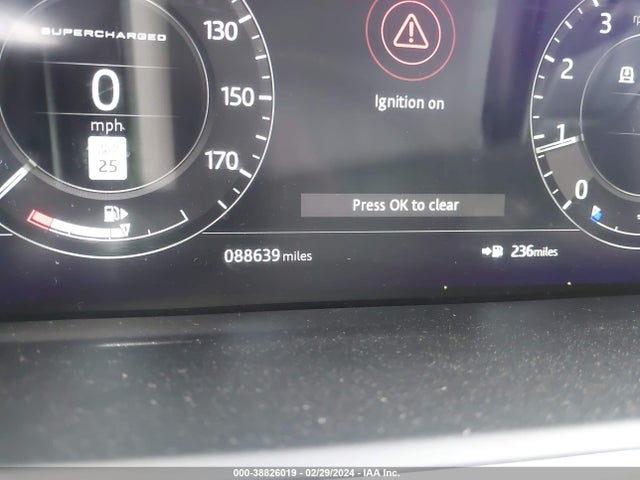 SALWR2RE8JA185722 Land Rover Range Rover Sport Supercharged/supercharged Dynamic