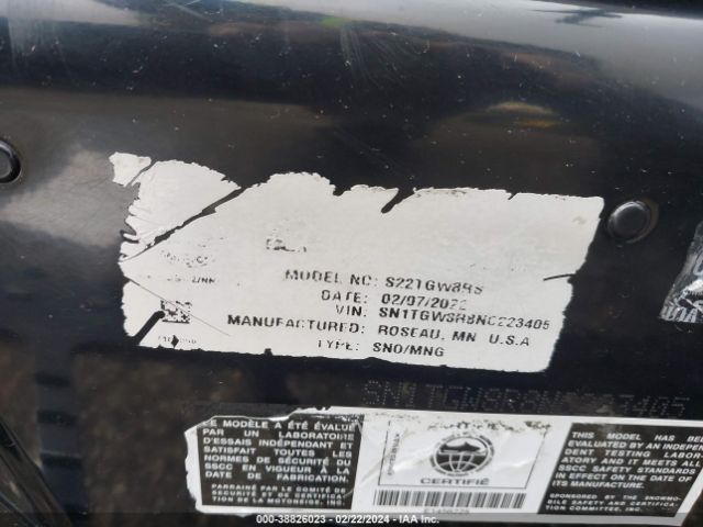 2022 POLARIS 850 RMK SN1TGW8R8NC223405 Photo 8