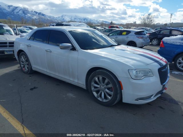 Auction sale of the 2018 Chrysler 300 Limited Awd, vin: 2C3CCAKGXJH250478, lot number: 38826218