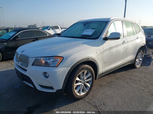 BMW X3 Xdrive28i 2014 5UXWX9C53E0D21783 Image 2