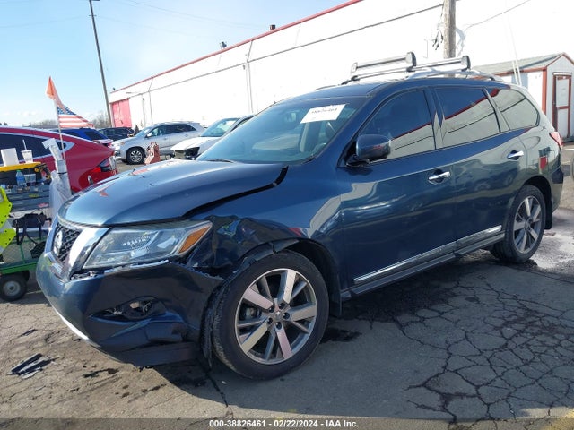 Nissan Pathfinder Platinum 2014 5N1AR2MN0EC648533 Image 2