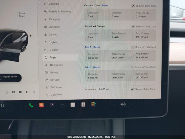 7SAYGDEE5PA164138 Tesla Model Y