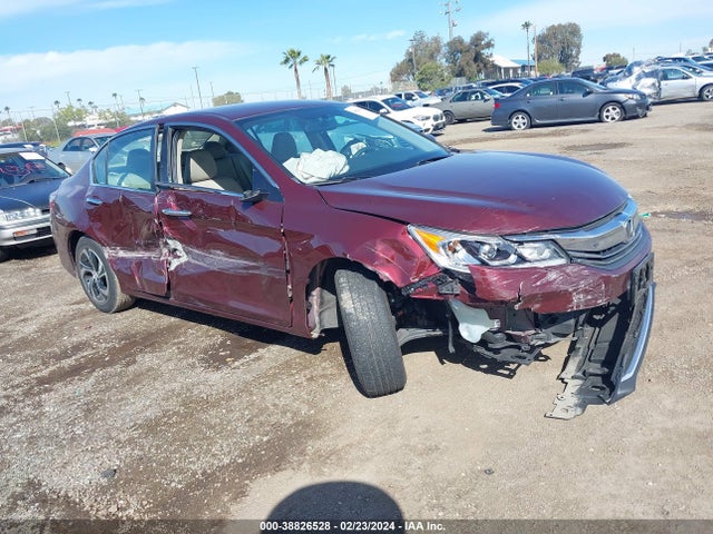 Honda ACCORD LX 2017 1HGCR2F36HA202798 Image 1
