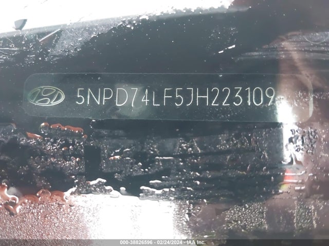 Hyundai ELANTRA SE 2018 5NPD74LF5JH223109 Image 9