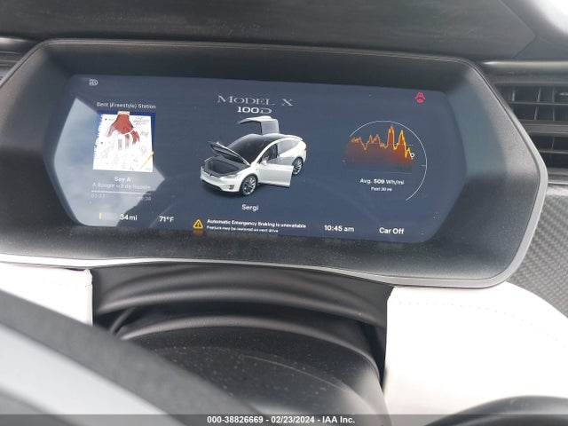 5YJXCBE25JF123114 Tesla Model X 100d/75d/p100d