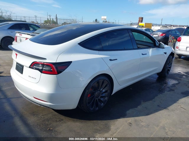 5YJ3E1EC1PF714206 Tesla Model 3 Performance Dual Motor All-wheel Drive