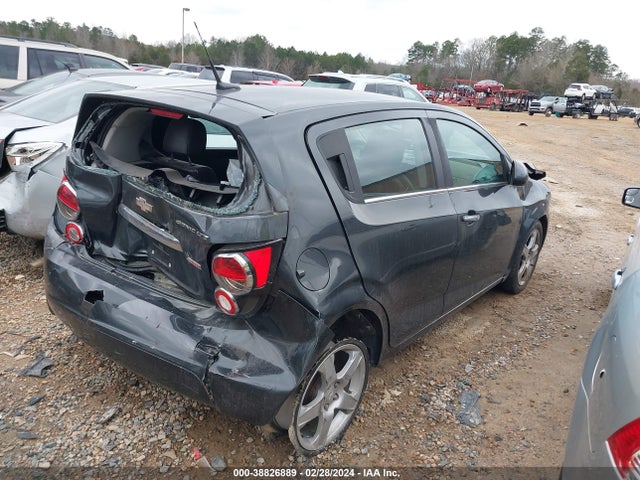 Chevrolet Sonic Ltz Auto 2014 1G1JE6SB6E4176423 Image 4