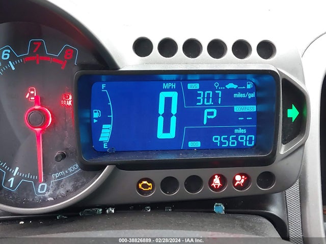Chevrolet Sonic Ltz Auto 2014 1G1JE6SB6E4176423 Image 7