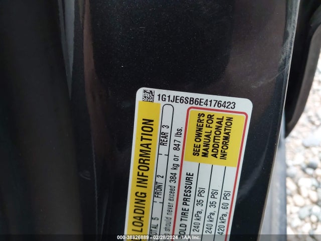 Chevrolet Sonic Ltz Auto 2014 1G1JE6SB6E4176423 Image 9