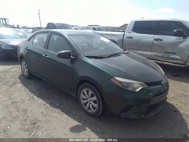 Toyota COROLLA LE 2015 2T1BURHE4FC314296 Image 1
