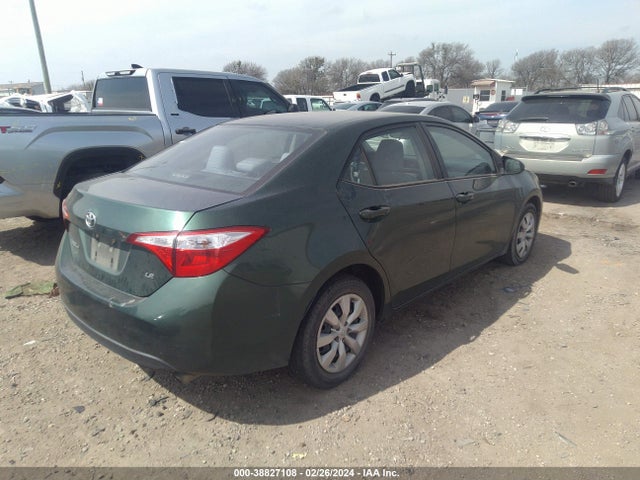 Toyota COROLLA LE 2015 2T1BURHE4FC314296 Image 4