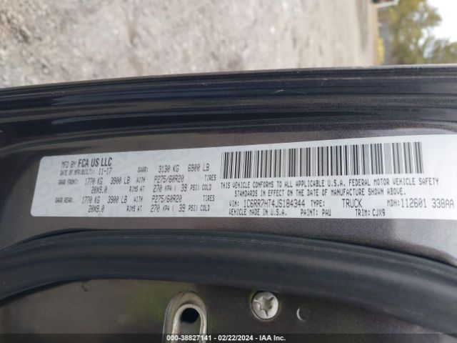 2018 RAM 1500 1C6RR7HT4JS184344 Photo 8